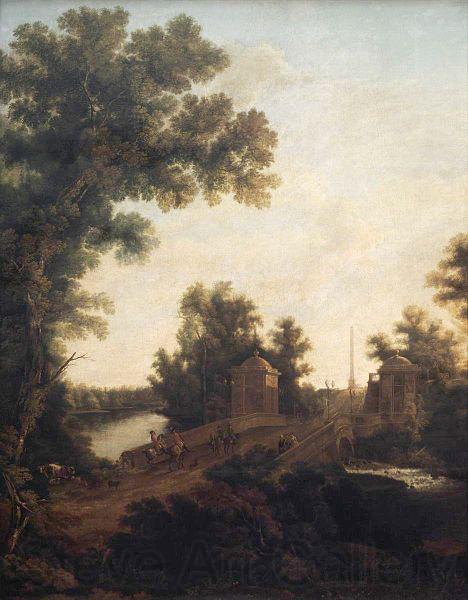 Semyon Shchedrin The Stone Bridge in Gatchina near Constable Square Spain oil painting art